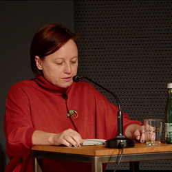 LITERATUR HOTEL: Lesung Gerhard Rühm: 100 Zahlendichtungen.Einführung: Lisa Spalt, KULTUM Graz, 18.10.2024, Foto: J. Rauchenberger