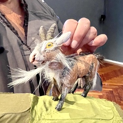 D'ÄRDGEISS_Figurentheater Margrit Gysin / Schweiz. Foto: KULTUM/A. Hopper