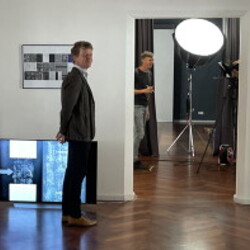 PETER ANGERER_GEHEN & BLEIBEN_Filmdreh. Foto: KULTUM/Hopper