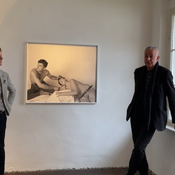 Artist-Curator Talk Zlatko Kopljar and Johannes Rauchenberger, 28. Sept. 2024, steirischer herbst, Ausstellung: Zlatko Kopljar: Erasion