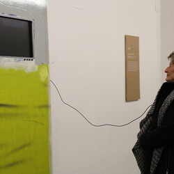 CINEMA ALTERA_Thomas Henke, Lorenz Estermann, Ausstellungseröffnung, 07.02.2023. Foto: KULTUM Graz