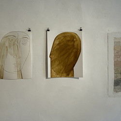 Judith Zilllich: MUTTER GOTTES. (Ikonen 2018–2021), Eitempera auf PapierKULTUM Galerie, 12. Nov. 2021 bis 12. Feb. 2022. Kurator: Johannes Rauchenberger