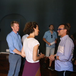 EINATMEN - AUSATMEN. Ausstellungsbesuch mit Führung. Foto: KULTUM