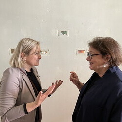 Eröffnung der Ausstellung: Maaria Wirkkala: NUN MEHR – MEANTIME Kurator: Johannes Rauchenberger, KULTUMUSEUM Graz, 10. Mai 2025