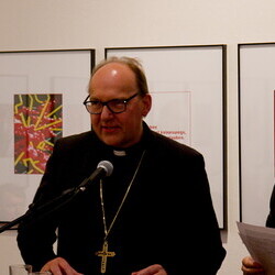 Ausstellungser?ffnung: GOTT HAT KEIN MUSEUM. Aspekte von Religion in Kunst der Gegenwart, (50 Jahre KULTUM), steirischer herbst 25: Er?ffnung mit Bischof Hermann Glettler (Innsbruck) und Kurator Johannes Rauchenberger 26. September 2025
