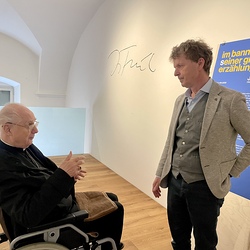 Josef Fink_Im Bann (s)einer großen Erzählung_Kuratorenführung. Foto: KULTUM/Hopper