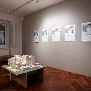 Ausstellungsansichten: 'Im Bann (s)einer großen Erzählung: Josef Fink (1941–1999), KULTUM Graz, 28.2.–19.4.2025 Kurator*in: Elisabeth Koller, Johannes Rauchenberger