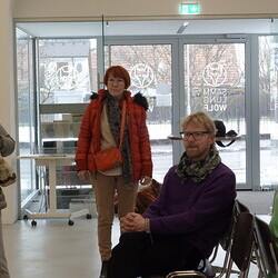 Abschlussführung 'Gerhard Lojen zum 20. Todestag' durch Kurator Johannes Rauchenberger, KULTUMUSEUM im Spiegelgitterhaus Gleisdorf,  17.1.2026