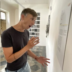 PETER ANGERER_GEHEN & BLEIBEN_Filmdreh. Foto: KULTUM/Hopper