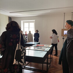 DE PROPAGANDA FIDE. Überraschende Glaubenswerbungen der Katholischen Kirche ? Kuratorenführung mit Johannes Rauchenberger im Rahmen des Galerientags des steirischen herbst, 24.9.2022 Foto: KULTUM/Alexandra Seyi