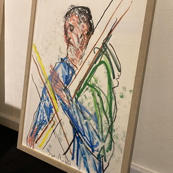Guillaume Bruere, Dead & Alive. Alte Meister, 2021,  Ausstellungsaufbau. Foto: KULTUM/Andrea Hopper