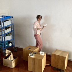 Till Velten: DIE ANDERE MARIA. Aufbau im KULTUM.