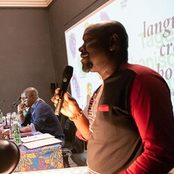 'language crosses borders': Tage der afrikanischen Literaturen: KULTUM Graz und Kunsthaus Graz, 5.–7. Mai 2023  Eröffnung am Freitag, 5. Mai im KULTUM