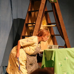 Frau Meier die Amsel, Mezzanintheater, JUNGES PUBLIKUM, September 2021. Foto: KULTUM