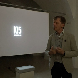 Artist-Curator Talk Zlatko Kopljar and Johannes Rauchenberger, 28. Sept. 2024, steirischer herbst, Ausstellung: Zlatko Kopljar: Erasion