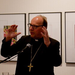 Ausstellungseröffnung: GOTT HAT KEIN MUSEUM. Aspekte von Religion in Kunst der Gegenwart, (50 Jahre KULTUM), steirischer herbst 25: Er?ffnung mit Bischof Hermann Glettler (Innsbruck) und Kurator Johannes Rauchenberger 26. September 2025