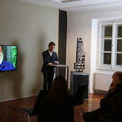 CINEMA ALTERA_Thomas Henke, Lorenz Estermann, Ausstellungseröffnung, 07.02.2023. Foto: KULTUM Graz