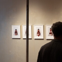 LEBEN NACH DEM TOD? Kuratorenführung mit Johannes Rauchenberger in Zlatko Kopljars Schau 'AUSLÖSCHUNG' am 2.11.2024Foto: Adnan Babahmetovic