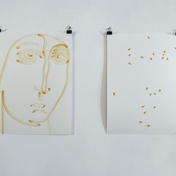 Judith Zilllich: MUTTER GOTTES. (Ikonen 2018–2021), Eitempera auf PapierKULTUM Galerie, 12. Nov. 2021 bis 12. Feb. 2022. Kurator: Johannes Rauchenberger