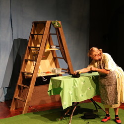Frau Meier die Amsel, Mezzanintheater, JUNGES PUBLIKUM, September 2021. Foto: KULTUM