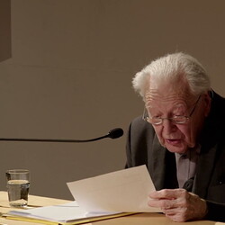 LITERATUR HOTEL: Lesung Gerhard Rühm: 100 Zahlendichtungen.Einführung: Lisa Spalt, KULTUM Graz, 18.10.2024, Foto: J. Rauchenberger