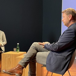 CINEMA ALTERA_Buchpräsentation_Thomas Henke_Johannes Rauchenberger. Foto: KULTUM/Hopper