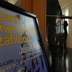   Kuratorenführung mit Johannes Rauchenberger, Ausstellung: 'Im Bann (s)einer großen Erzählung: Josef Fink (1941-1999), 15. März 2025