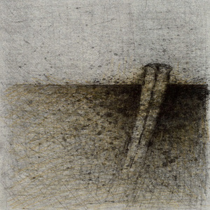 SCHWARZ HannesOhne Titel197921x14 cmGraphit und Buntstift auf PapierFoto: Bernhard WolfKULTUMUSEUM Graz, Sammlung WolfWN: 61014