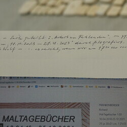                                 Er?ffnung der Sommer-Ausstellung im Spiegelgitterhaus Gleisdorf am 20. Juni 2025:  'round and round she goes  and where she stops nobody knows'Eine Ausstellung ?ber die ZEIT, kuratiert von zweintopf Mit Werken von M