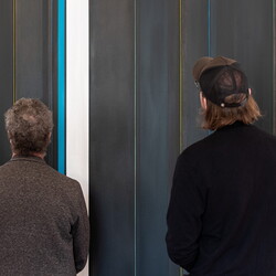 LEBEN NACH DEM TOD? Kuratorenführung mit Johannes Rauchenberger in Zlatko Kopljars Schau 'AUSLÖSCHUNG' am 2.11.2024Foto: Adnan Babahmetovic