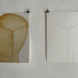 Judith Zillich, MUTTER GOTTES. Eitempera auf Papier, 2020/21KULTUM Graz, 20.11.2021?12.2.2022Kurator: Johannes Rauchenberger