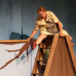 Frau Meier die Amsel, Mezzanintheater, JUNGES PUBLIKUM, September 2021. Foto: KULTUM