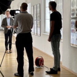 PETER ANGERER_GEHEN & BLEIBEN_Filmdreh. Foto: KULTUM/Hopper