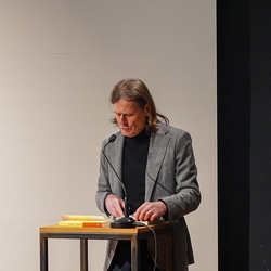 Literaturhotel 'Der Dichter Dominik Steiger (mühelos) stüsselchens' am 10. April 2026 mit Monika Rinck und Thomas Eder