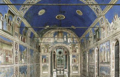 Giotto di Bondone (1266/67-1337), Freskenzyklus, 1303-06 Ratschluss der Erlösung, Szenen aus dem Leben Mariens und Joachims; Szenen aus dem Leben Jesu Jüngstes Gericht,  Arenakapelle (Capella di Scrovegni), Padua