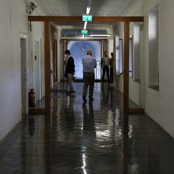 KURATORINNENFÜHRUNG, Juli 2021, Ausstellung EINATMEN-AUSATMEN. Foto: KULTUM