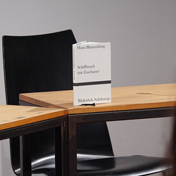 Eröffnungsabend der 4. Blumenbergtage zum Thema 'Überlebenskunst' und dem Werk 'Schiffbruch mit Zuschauer', 13. März 2026, KULTUM Graz,mit Barbara Rauchenberger, Thomas Ballhausen, Rüdiger Zill