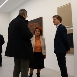 Abschlussführung 'Gerhard Lojen zum 20. Todestag' durch Kurator Johannes Rauchenberger, KULTUMUSEUM im Spiegelgitterhaus Gleisdorf,  17.1.2026