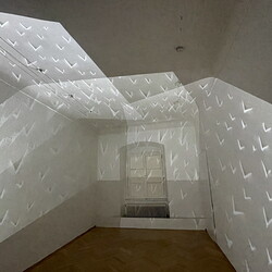 Eröffnung der Ausstellung: 'SISTERS OF THE LABYRINTH' von Renate Kordon und Tamara Friebel, KULTUM Graz, 2. März 2024. Foto: KULTUM/Johannes Rauchenberger