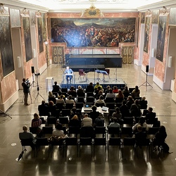 Blumenbergtage. Unterbringung von Unendlichkeit. 29. September 2022. Foto: KULTUM/Graz