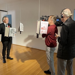 Lange Nacht der Museen, 1. Oktober 2022: DE PROPAGANDA FIDE. ?berraschende Glaubenswerbungen der Katholischen Kirche. (Im Rahmen von 'Kunst der Verführung').  Kuratorenführung mit Johannes Rauchenberger. Foto: KULTUM