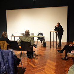 Literatur Hotel am 9.12.2025 mit Slata Roschal und Bertram Reinecke