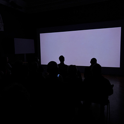 Eröffnungsabend der 4. Blumenbergtage zum Thema 'Überlebenskunst' und dem Werk 'Schiffbruch mit Zuschauer', 13. März 2026, KULTUM Graz,mit Barbara Rauchenberger, Thomas Ballhausen, Rüdiger Zill