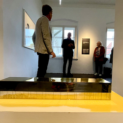 Artist-Curator Talk Zlatko Kopljar and Johannes Rauchenberger, 28. Sept. 2024, steirischer herbst, Ausstellung: Zlatko Kopljar: Erasion