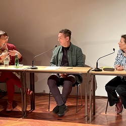 LITERATUR_DOPPELTE GAST_Kreidl_Callies. Foto: KULTUM