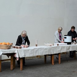 Grete Fassolter, Silvia Bracic, Hermi Neubauer, Veronika Schriebl; v.l.n.r.