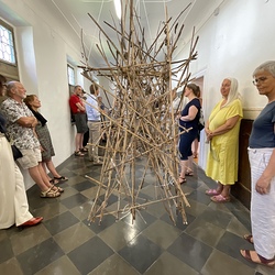 Finissage_Wilhelm Scheruebl_Gehen_Vergehen. Foto: KULTUM/Hopper