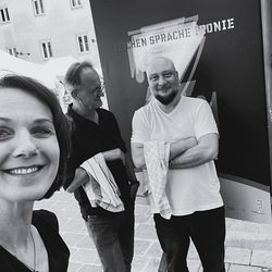 MICHAEL ENDLICHER_Zeichen Sprache Ironie_Ausstellungseröffnung. Foto: KULTUM/Hopper