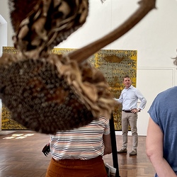 Finissage_Wilhelm Scheruebl_Gehen_Vergehen. Foto: KULTUM/Hopper