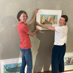 Denn das Lama kennt kein Drama, Buchpräsentation und Workshop, Christine Kastl.  Foto: KULTUM